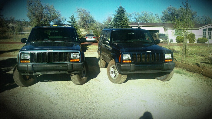 The Patriot Blue Xj Club Jeep Cherokee Forum