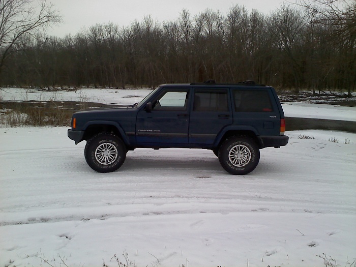 The Patriot Blue Xj Club Jeep Cherokee Forum