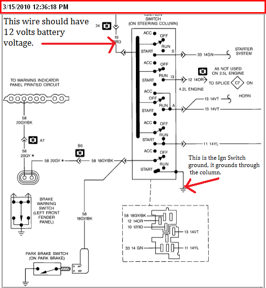 Doing a push button starter switch set up and need a little help... - Jeep  Cherokee Forum