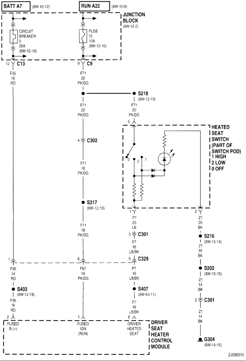 Heated Seat Wiring - Jeep Cherokee Forum