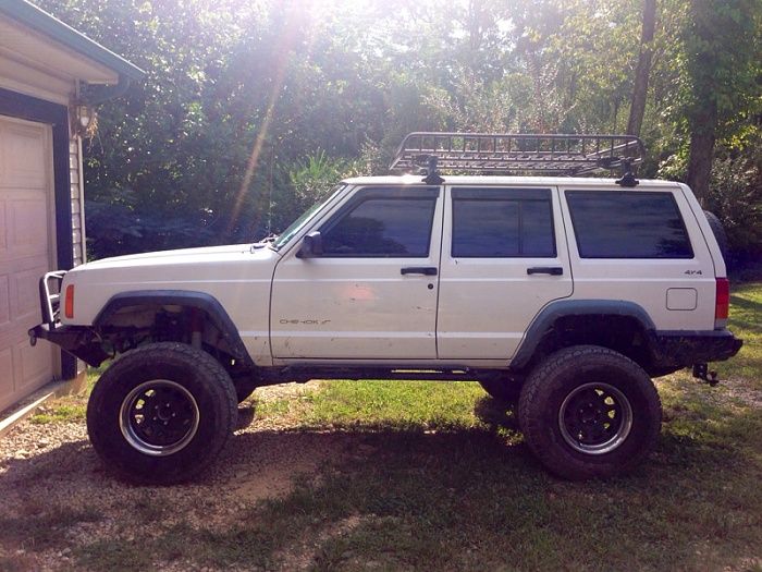 1997 White 6.5&quot; Long Arm Lifted XJ-image-2865405434.jpg