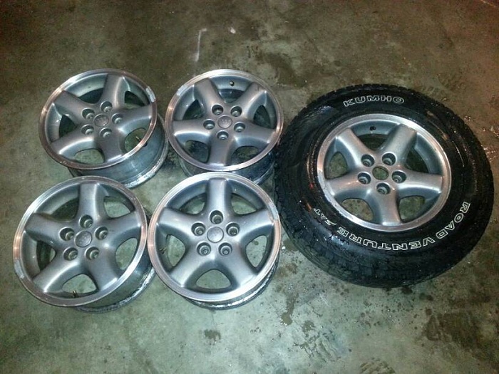 5 classic rims with one 225 spare -  0-uploadfromtaptalk1387852978262.jpg