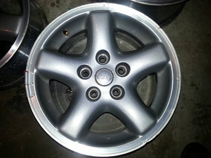 5 classic rims with one 225 spare -  0-uploadfromtaptalk1387853032220.jpg