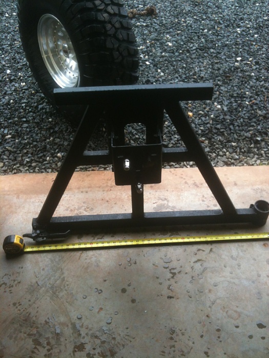 Swing out tire carrier for bumper.-image-1112693777.jpg