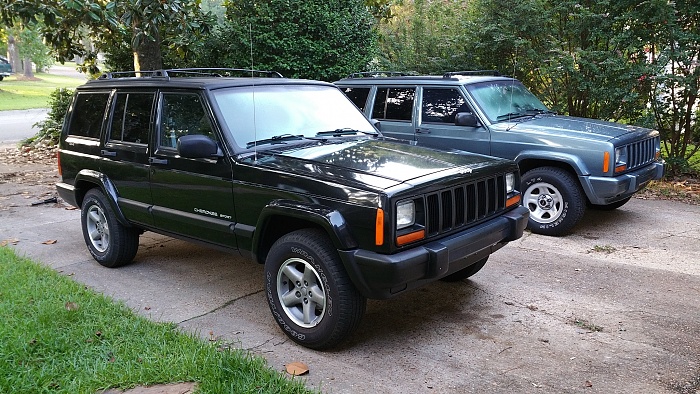 Been here for over 5 years.  Finally joined the 4x4 club with a 99 cherokee sport!-20150709_073508.jpg