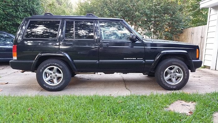 Been here for over 5 years.  Finally joined the 4x4 club with a 99 cherokee sport!-20150709_073455.jpg